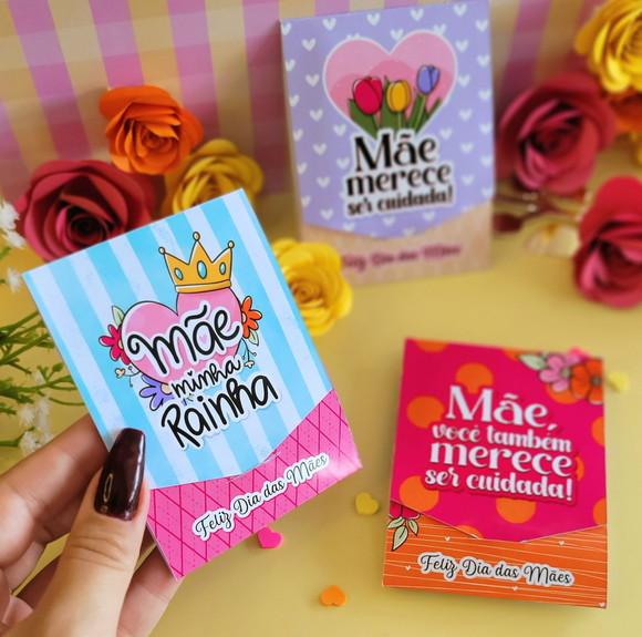 20 Cards com Argila Dia das Mães