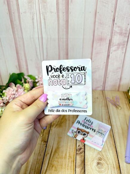 20 Cards com Bala Dia dos Professores