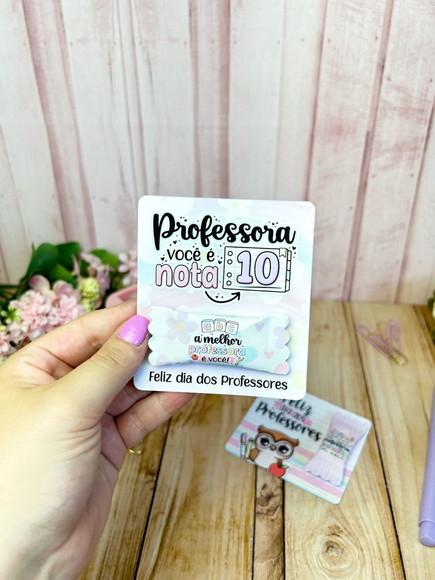 20 Cards com Bala Dia dos Professores