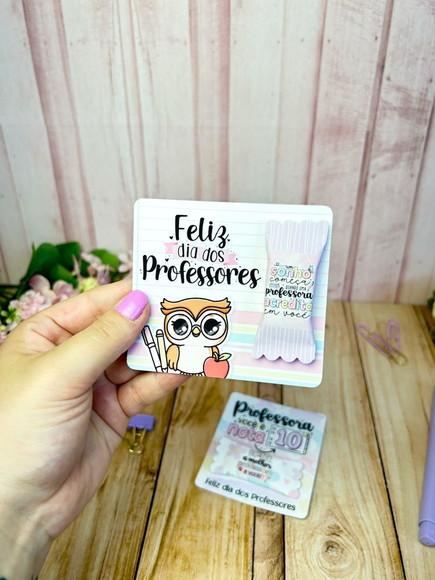 20 Cards com Bala Dia dos Professores
