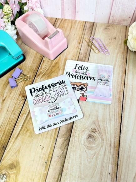 20 Cards com Bala Dia dos Professores