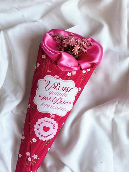 20 Cones Dia das Mães Personalizado