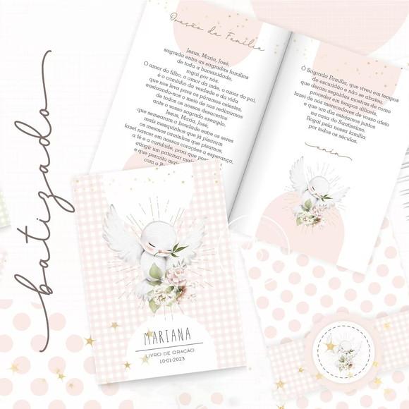 20 Livrinhos de Orações Personalizado