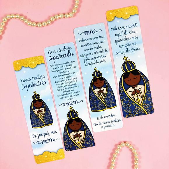 20 Marca Páginas Nossa Senhora Aparecida