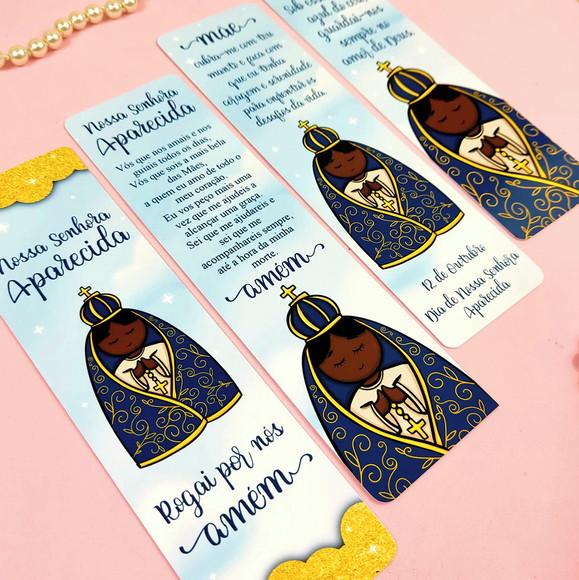 20 Marca Páginas Nossa Senhora Aparecida