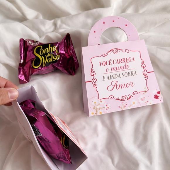 20 Porta Bombom Dia das Mães