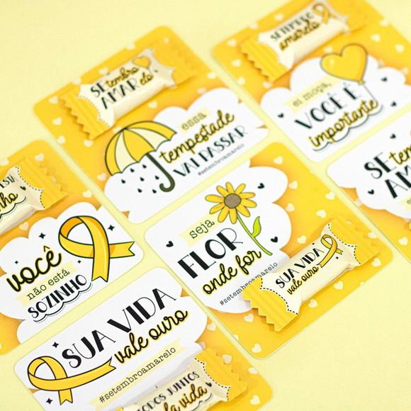 30 Card com Bala Personalizada