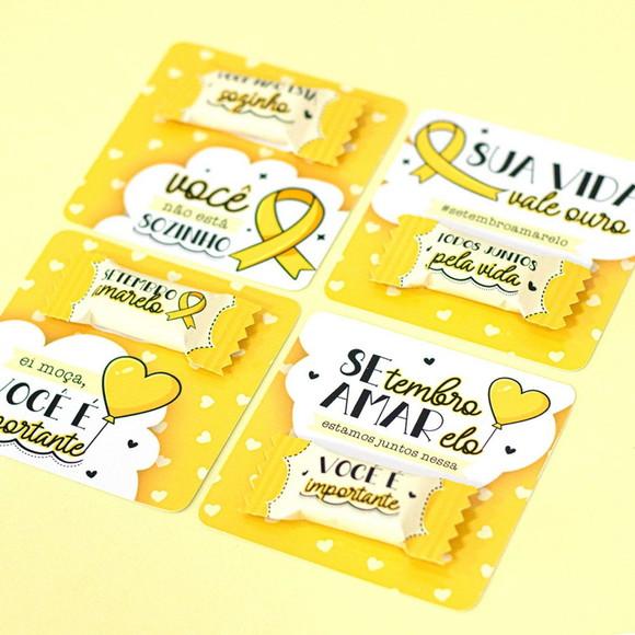 30 Card com Bala Personalizada