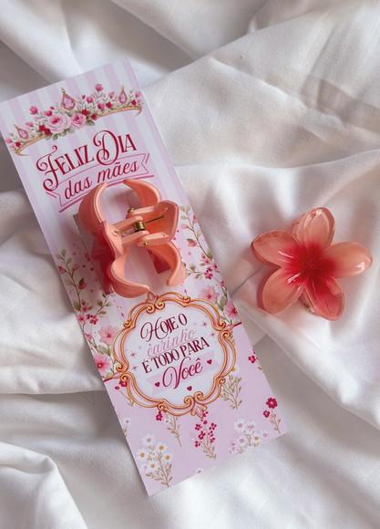 30 Lembrancinhas Dia das Mães Card com Piranha Flor