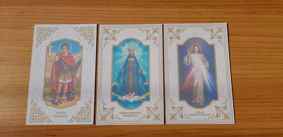30 Santinhos com Oração