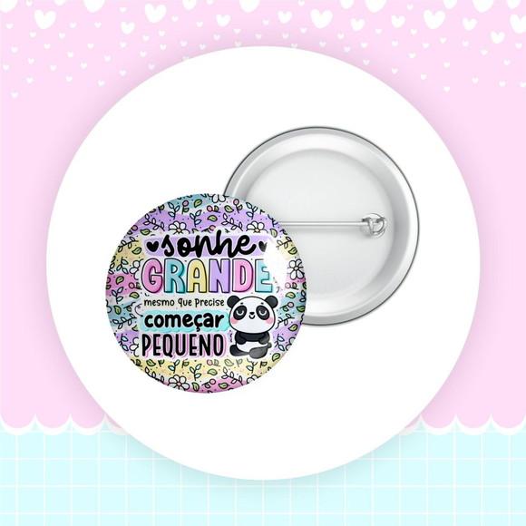 50 Bottons Alfinete Personalizado