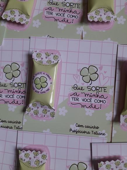 50 Card Balinha Personalizada