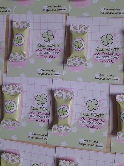 50 Card Balinha Personalizada