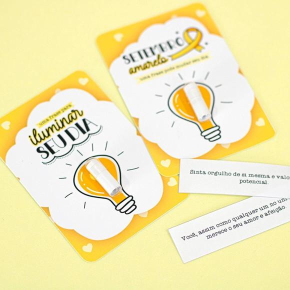 50 Card com Pílula Mensagem