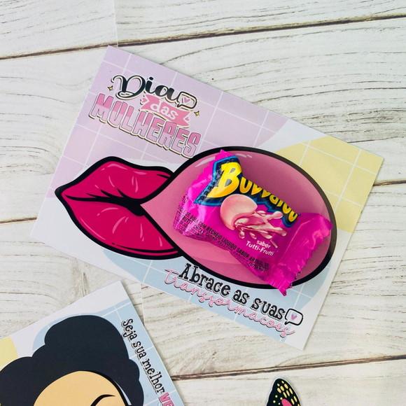50 Card com Buballo Dia das Mulheres