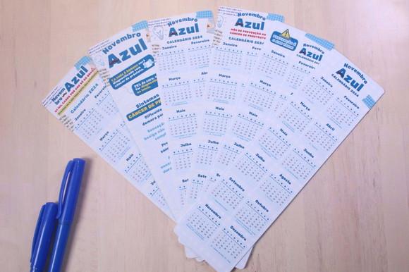 50 Marca Páginas Novembro Azul