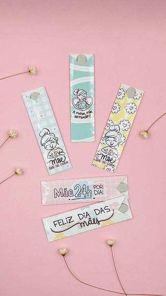 50 Porta Mini Lixa Dia das Mães