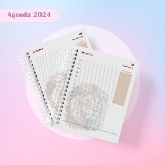 Agenda 2024 Leão Religiosa