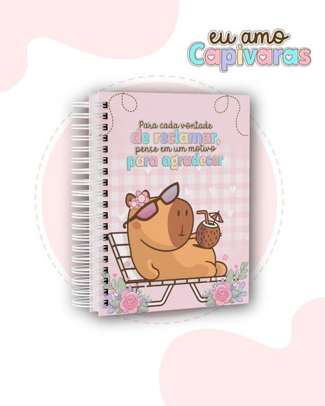 Agenda Capivara 2026 2 Dias Por Página