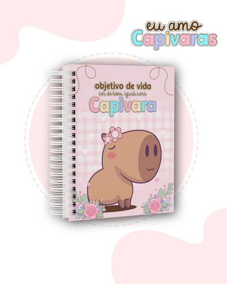 Agenda Capivara 2026 2 Dias Por Página