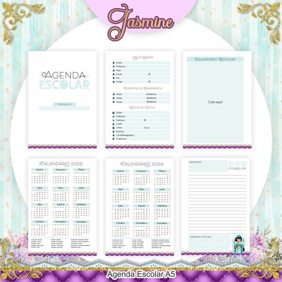 Agenda Escolar 2024 Jasmine
