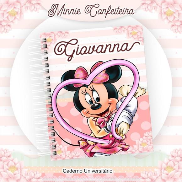 Agenda Escolar 2024 Minnie Confeiteira