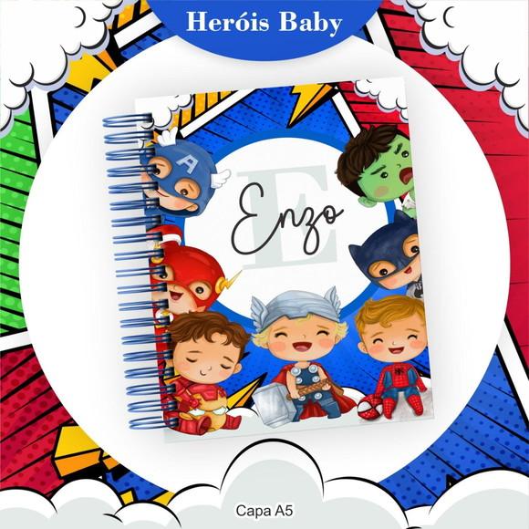 Agenda Escolar Heróis Baby