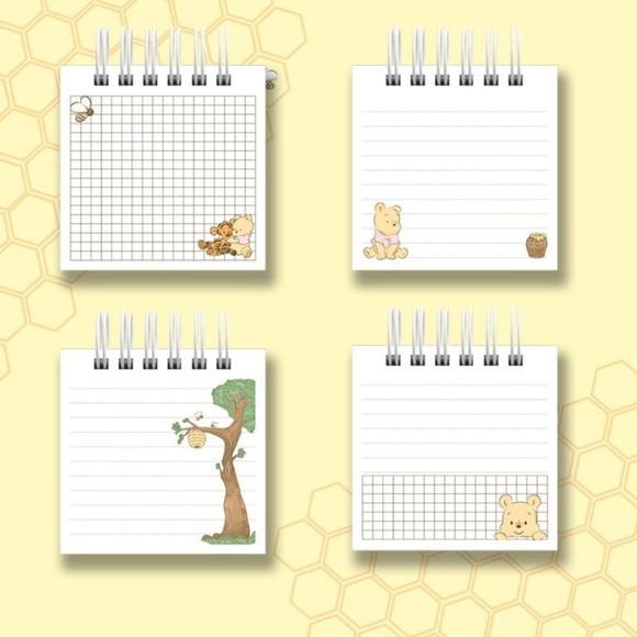 Bloquinho de Anotações Doce Mel Pooh