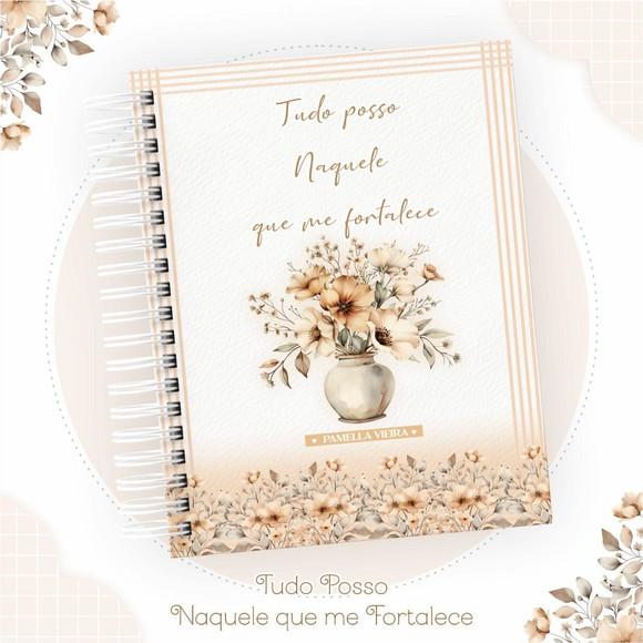 Caderno Capa de Frases Religiosas
