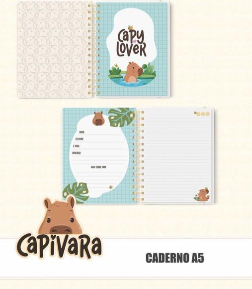 Caderno Capivara