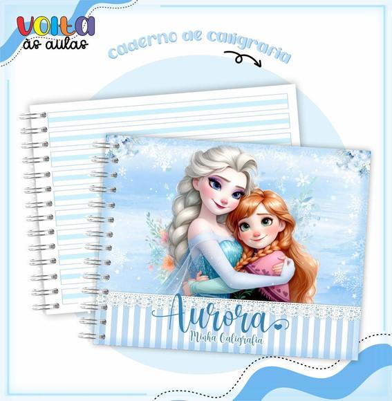 Caderno de Caligrafia Personalizado