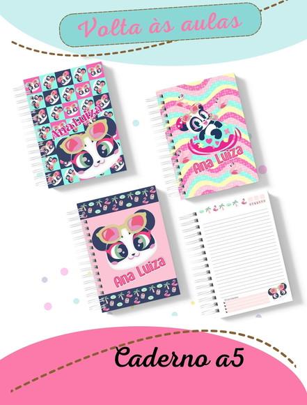 Caderno Escolar Personagens Puket