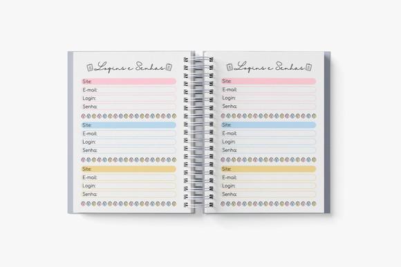 Caderno Logins e Senhas
