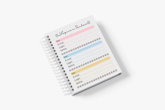 Caderno Logins e Senhas