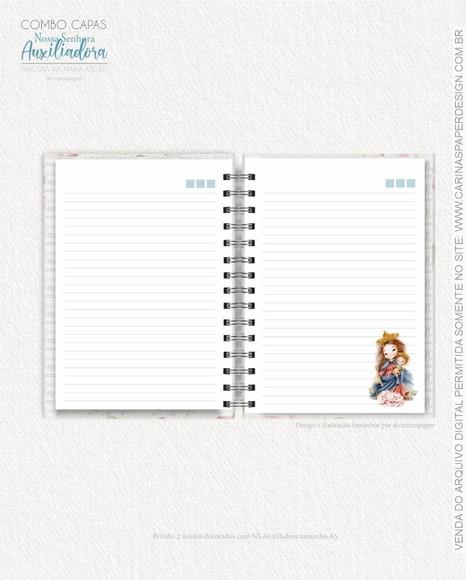 Caderno Nossa Senhora Auxiliadora