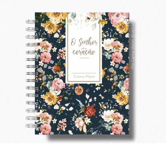 Caderno Personalizado Com Frases Bíblicas