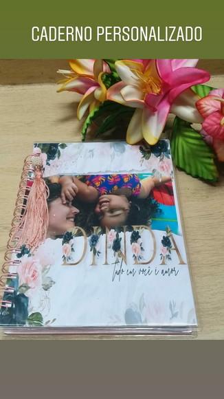 Caderno Personalizado para Madrinha