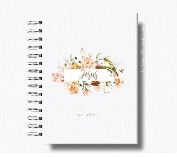 Caderno Personalizado Com Frases Bíblicas