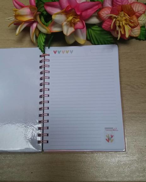 Caderno Personalizado para Madrinha