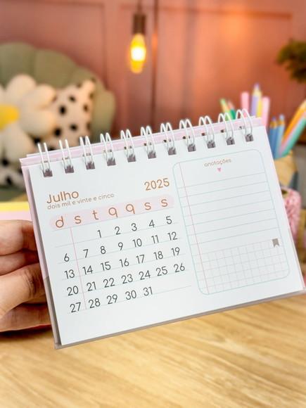 Calendário de Mesa A6 2026