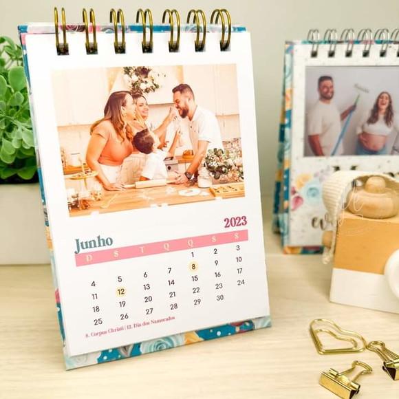 Calendário Porta Retrato Dia das Mães