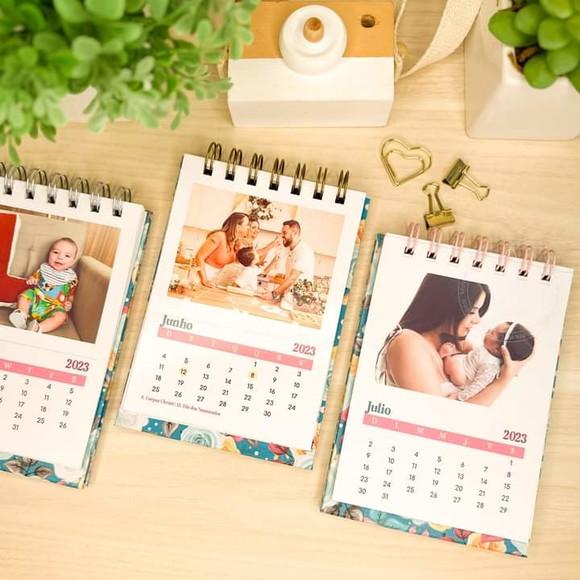 Calendário Porta Retrato Dia das Mães