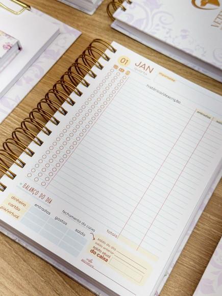 Livro Caixa Personalizado