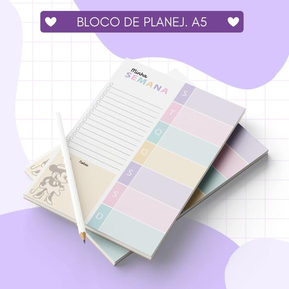 Planejador Semanal Minniemickey Retro