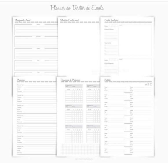 Planner da Diretora (o)