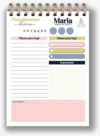 Planner Diário de Nossa Senhora Aparecida