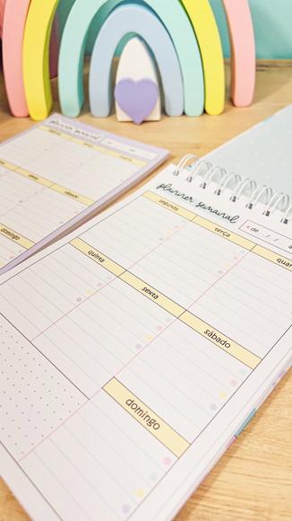 Planner Semanal Encadernado