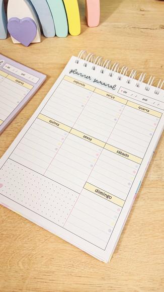 Planner Semanal Encadernado
