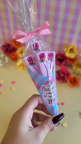 10 Buquê de Bis Dia das Mães