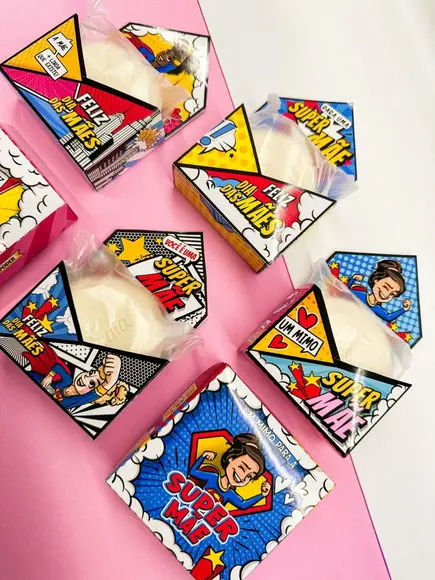 10 Caixas Envelope com Sabonete
